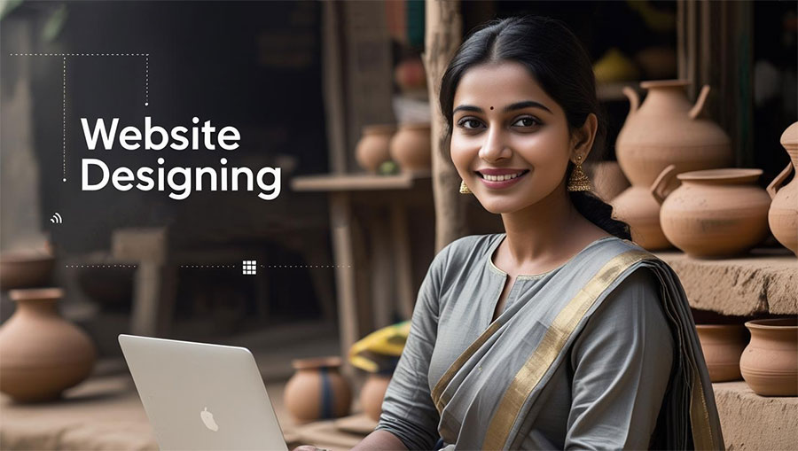 Get low cost website design in India - just ₹999/year
